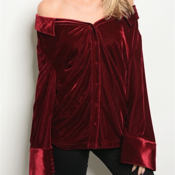 Tops - VELVET TOP